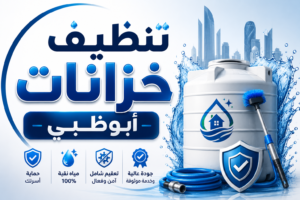 تنظيف خزانات ابوظبي | شركة تنظيف وتعقيم خزانات المياه بأفضل الأسعار
